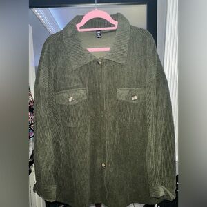 Olive Green Corduroy Jacket